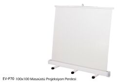 Everest EV-P70 100-100 Masaüstü Portatif Projeksiyon Perdesi