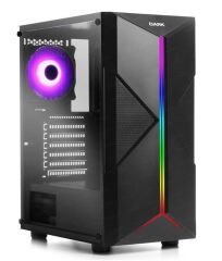 Dark X-FORCE 500W 80+, 3x Fan, ARGB LED Şeritli USB3.0 Full Akrilik Kasa