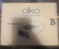 Olko MK-2200SP 2200W 96+ 2 Fanlı Mining Powersuply Kutulu