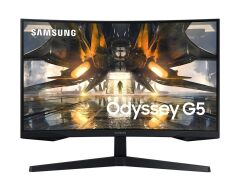 Samsung 27'' Odyssey G5 LS27AG550EPXUF 1 ms QHD FreeSync Curved Oyuncu Monitörü