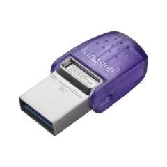 Kingston DTDUO3CG3-256GB DataTraveler microDuo 3C 200MB-s dual USB-A + USB-C Flash Bellek